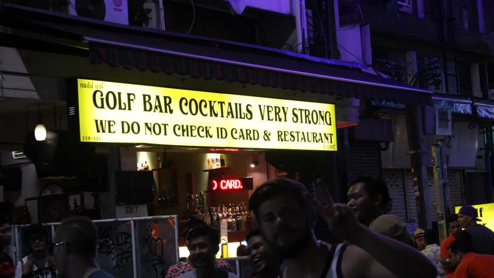Khao san road Bangkok Southeast Asia 