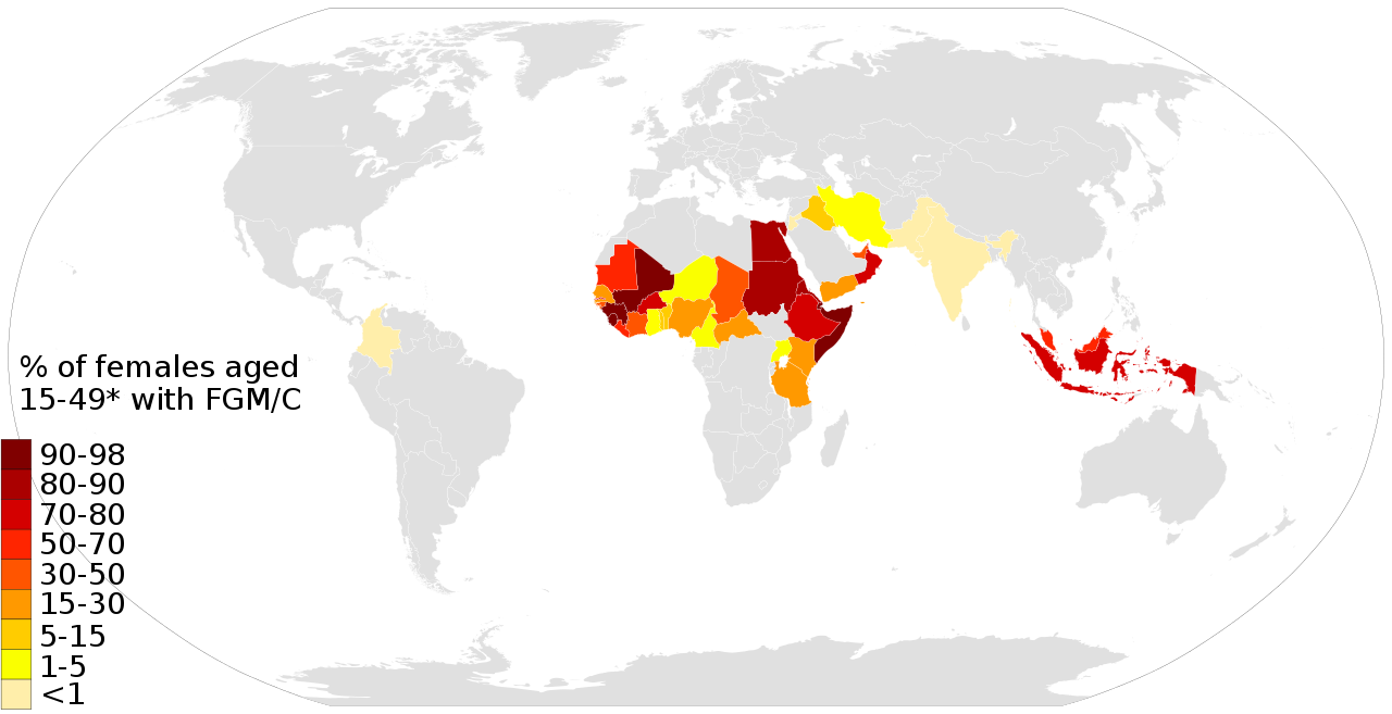 FGM country map