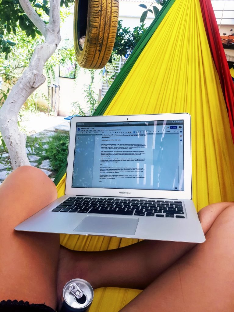 working in a hostel
