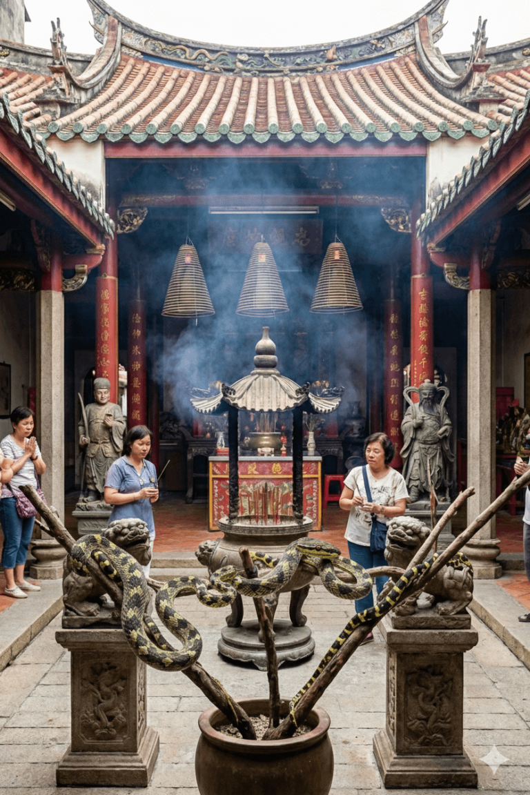 penang snake temple