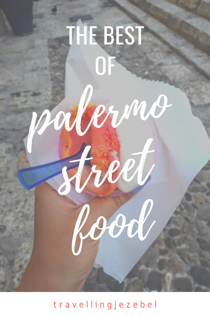 Discovering the Best of Palermo Street Food with Streaty - in this article I explore all of the best street foods from Palermo, Sicily. These include arancine, panelle, crocche, pani ca' meusa, frittula, sfincione, sangue, Sicilian cheese & gelato! #palermo #sicily #streetfood #palermostreetfood 