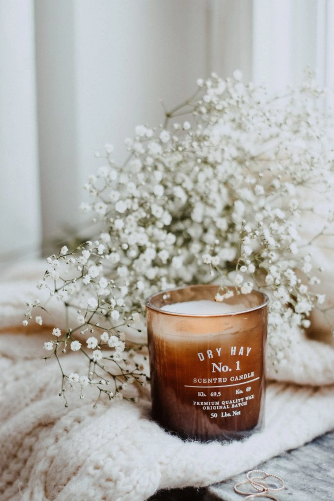dry hay candle