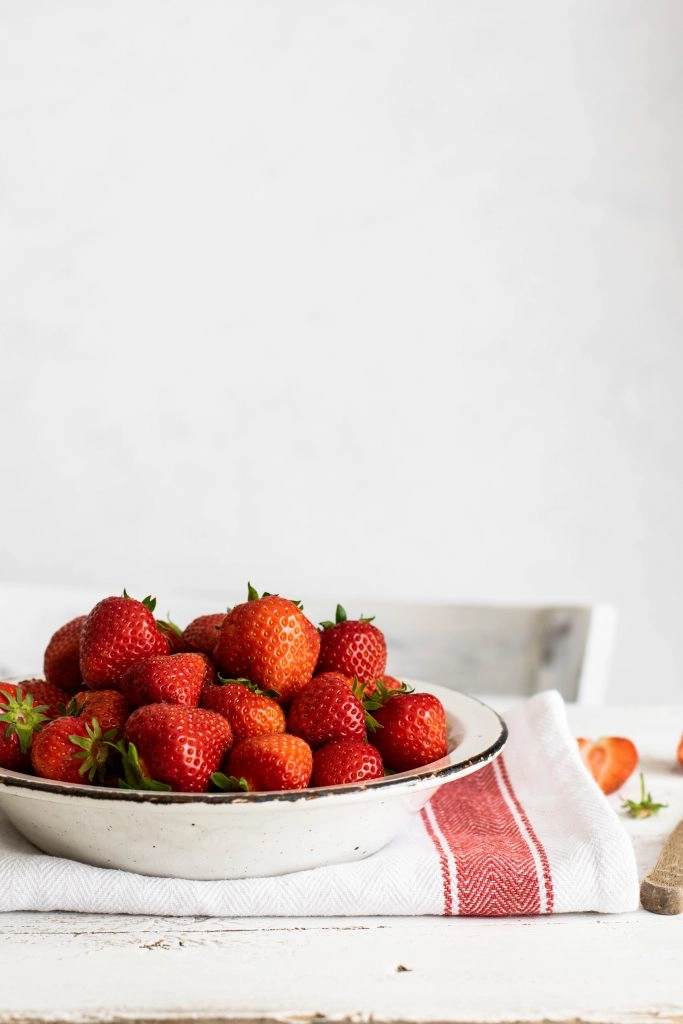 fresh strawberries