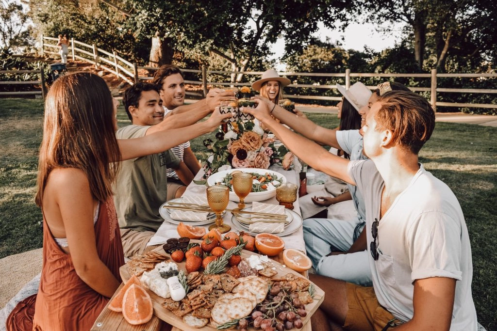 brunch with friends
