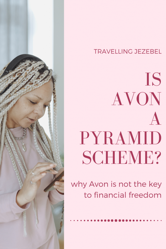 Is Avon a Pyramid Scheme? A Deep Dive Into Avon. I decided to take a closer look into Avon in order to see just how Avon functions as a company and whether they are operating as a pyramid scheme in disguise. #avon #antimlm