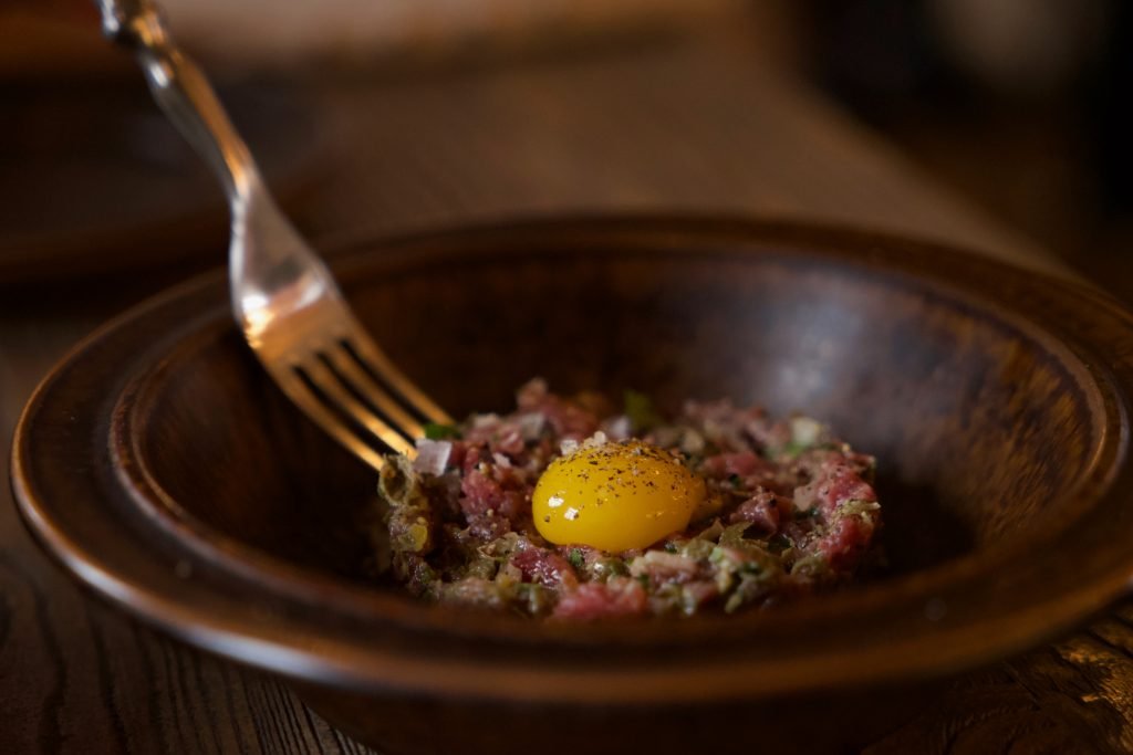 beef tartare, foods from poland