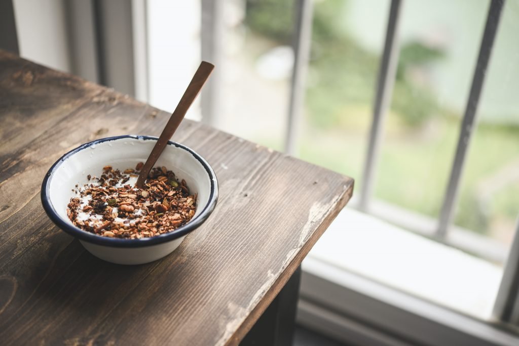 italian breakfast foods, granola
