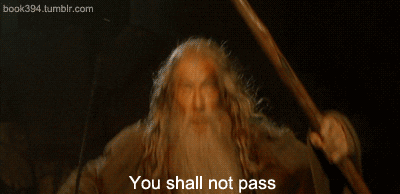 you shall not pass gif