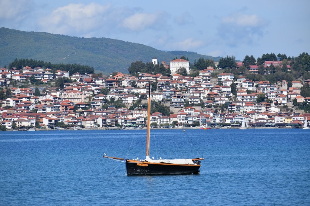 boat ride on lake ohrid