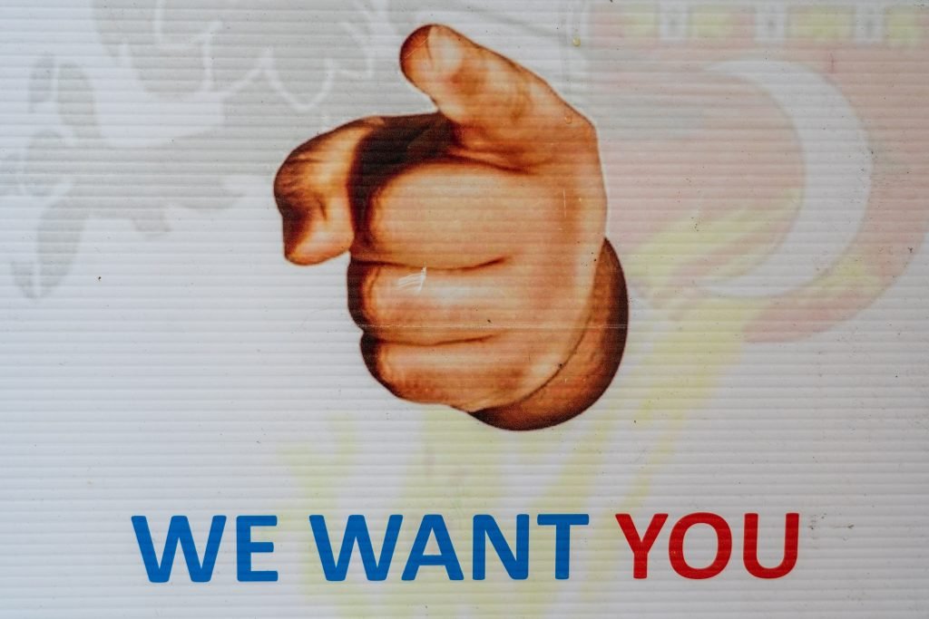 we want you graphic