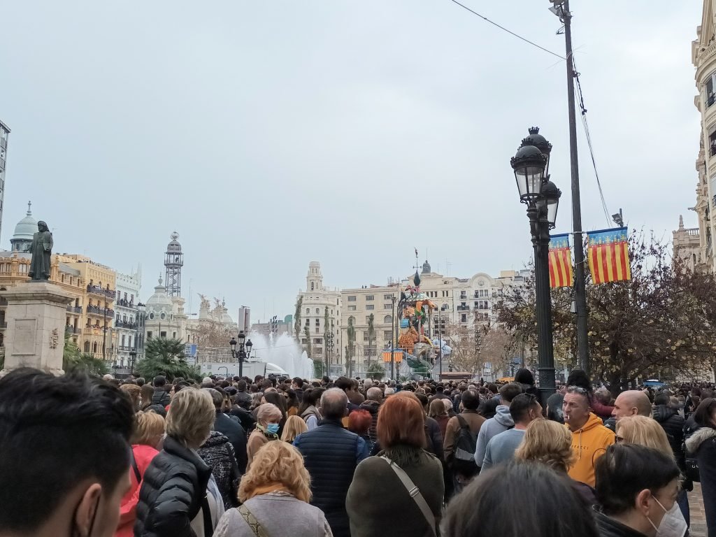 las fallas 2022, la mascleta