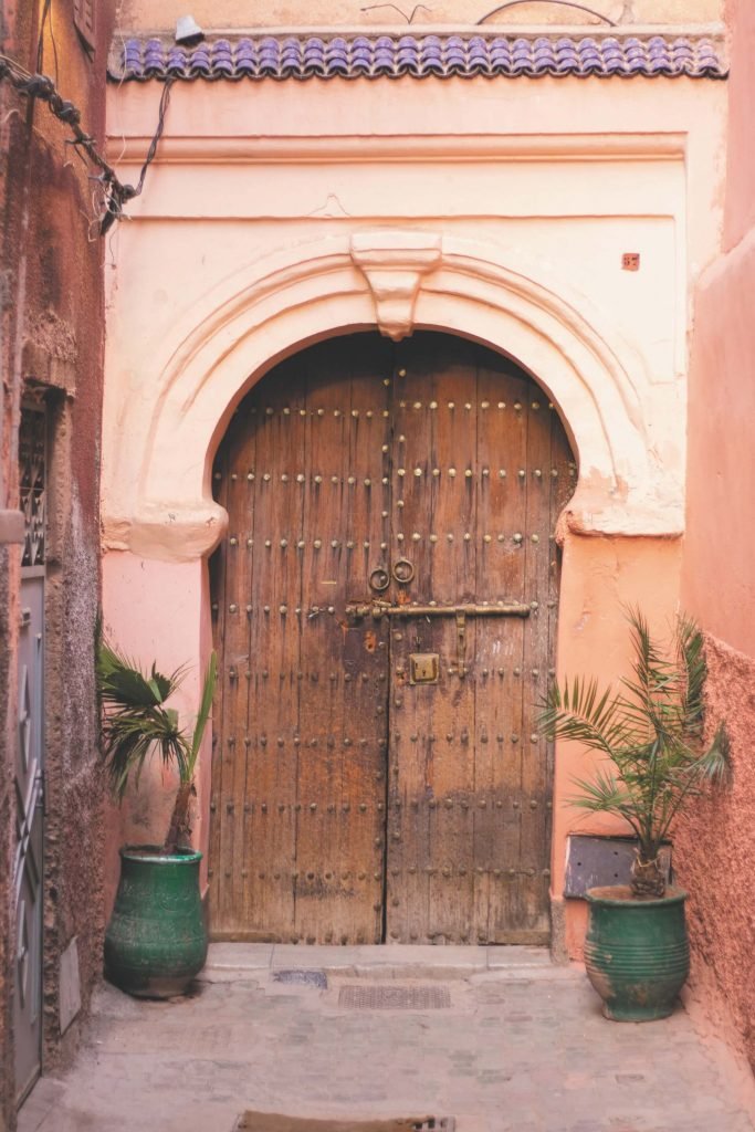 a door in marrakech