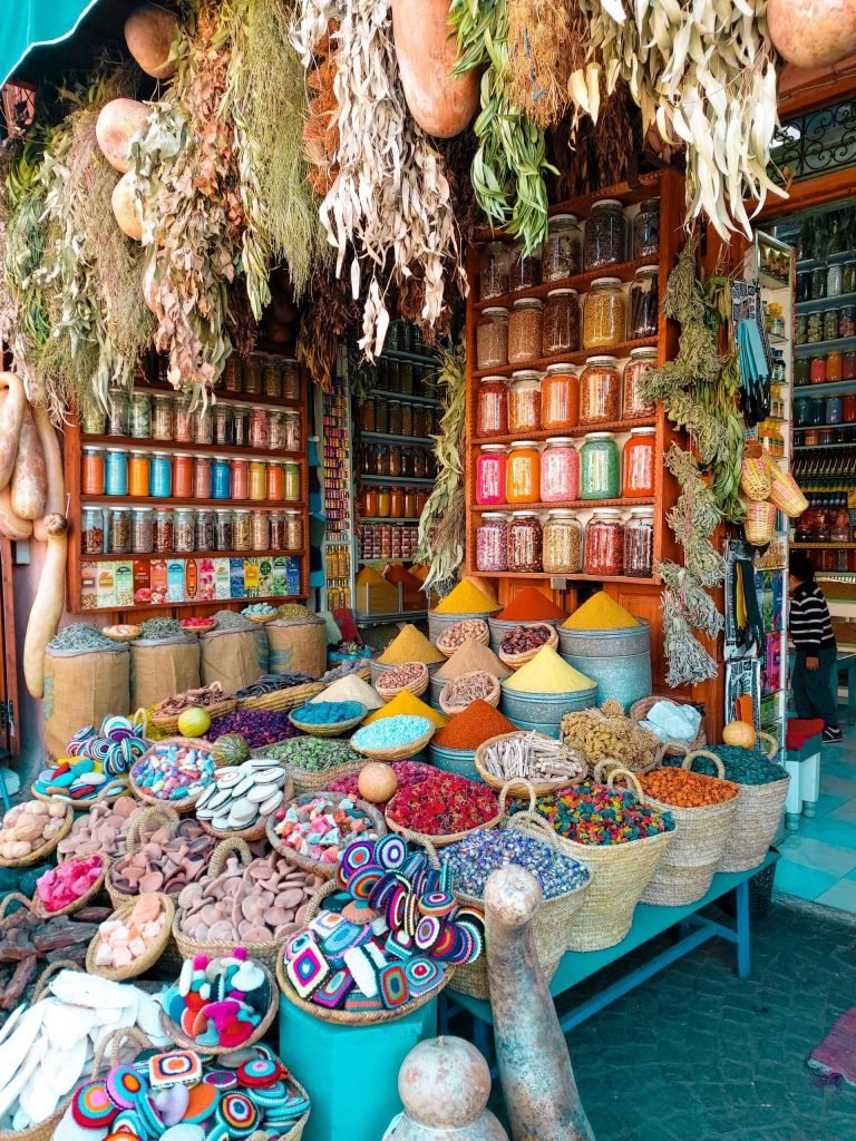 marrakech morocco, spice shop