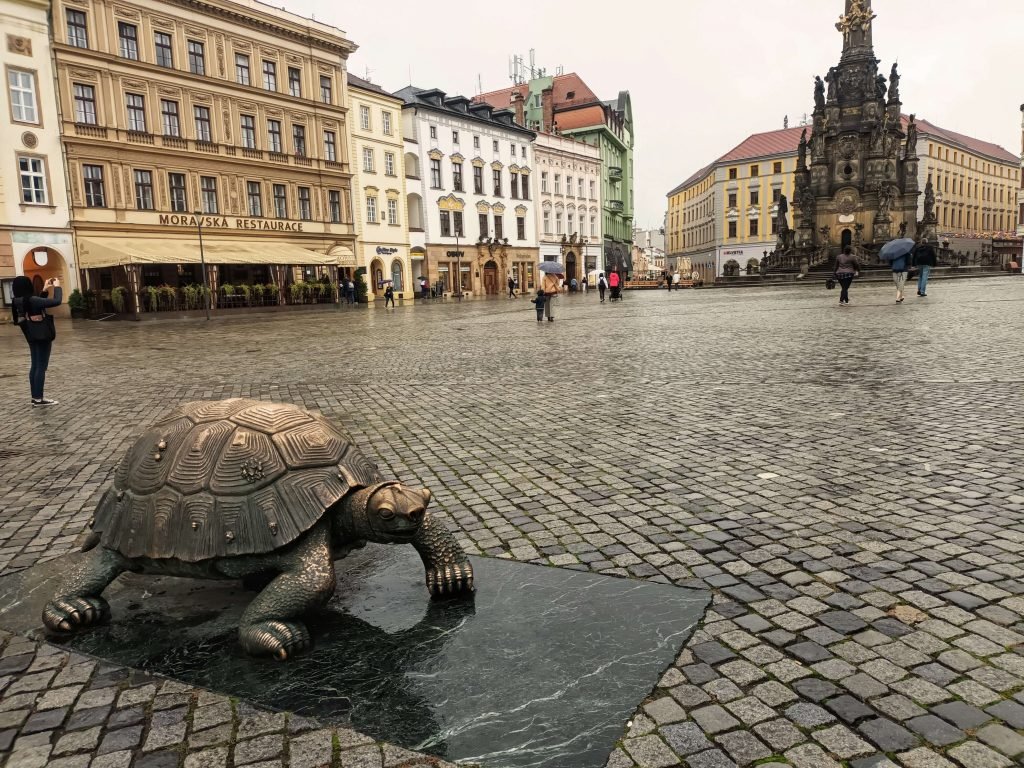 olomouc turtle is one of the best things to see in olomouc