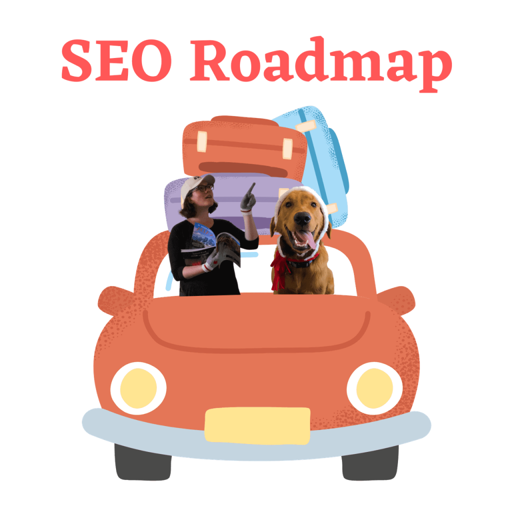 seo roadmap by nina clapperton logo