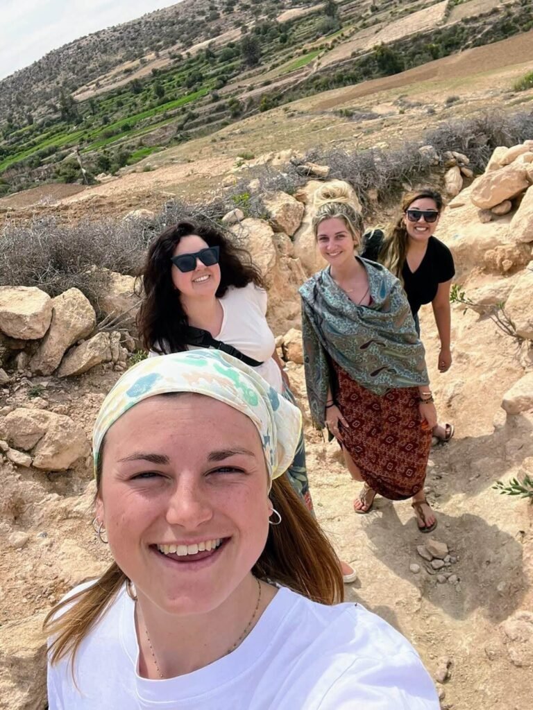 4 girls in morocco