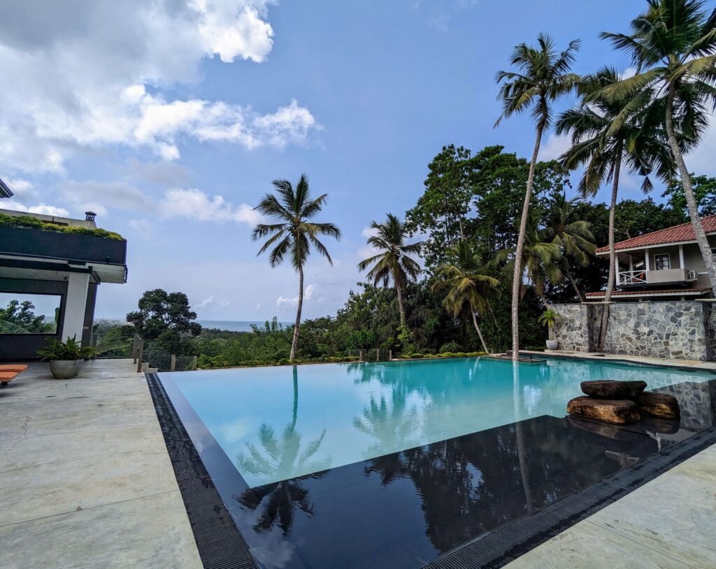luxury hotel pool in sri lanka