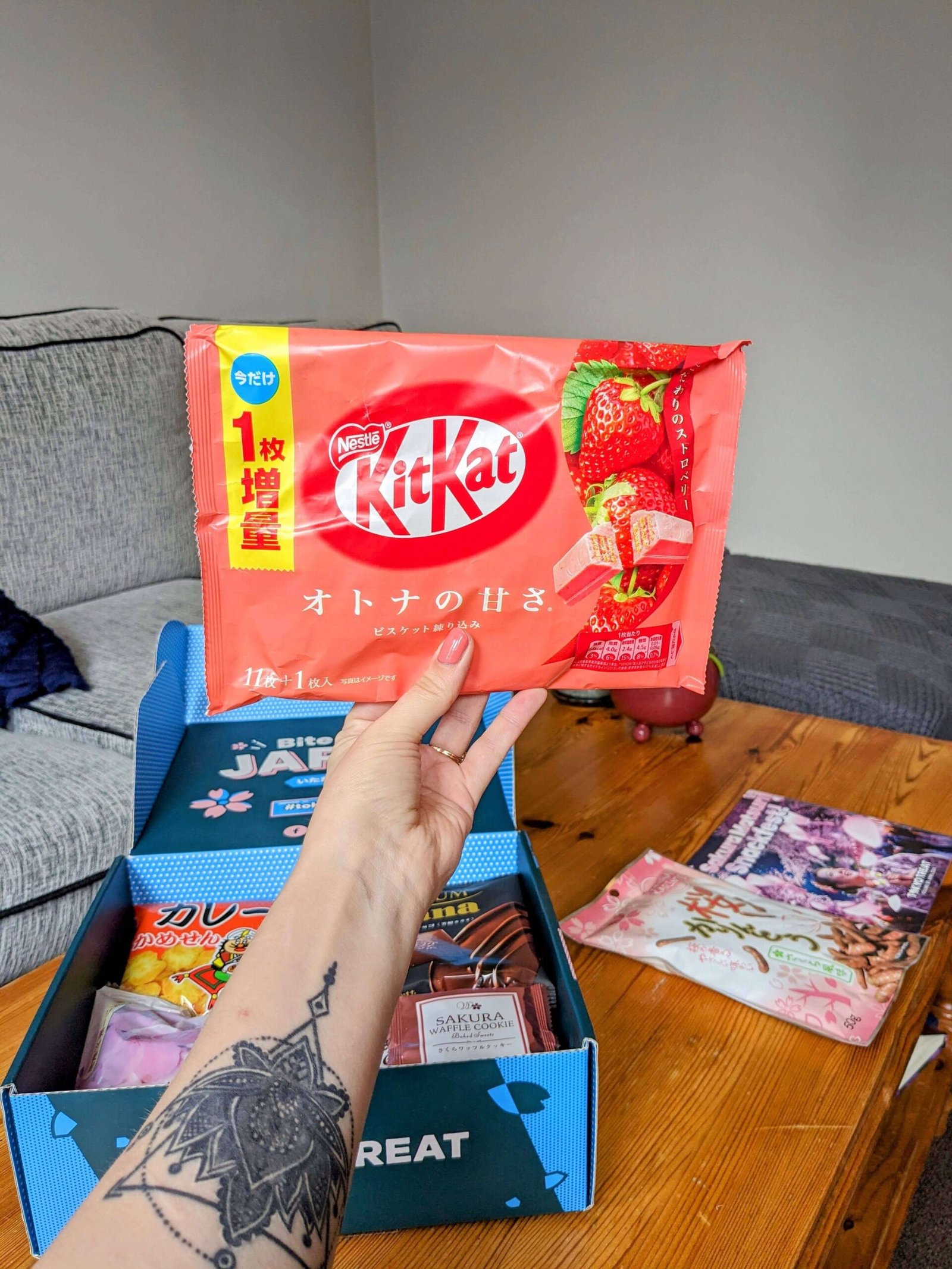 strawberry kitkat multipack