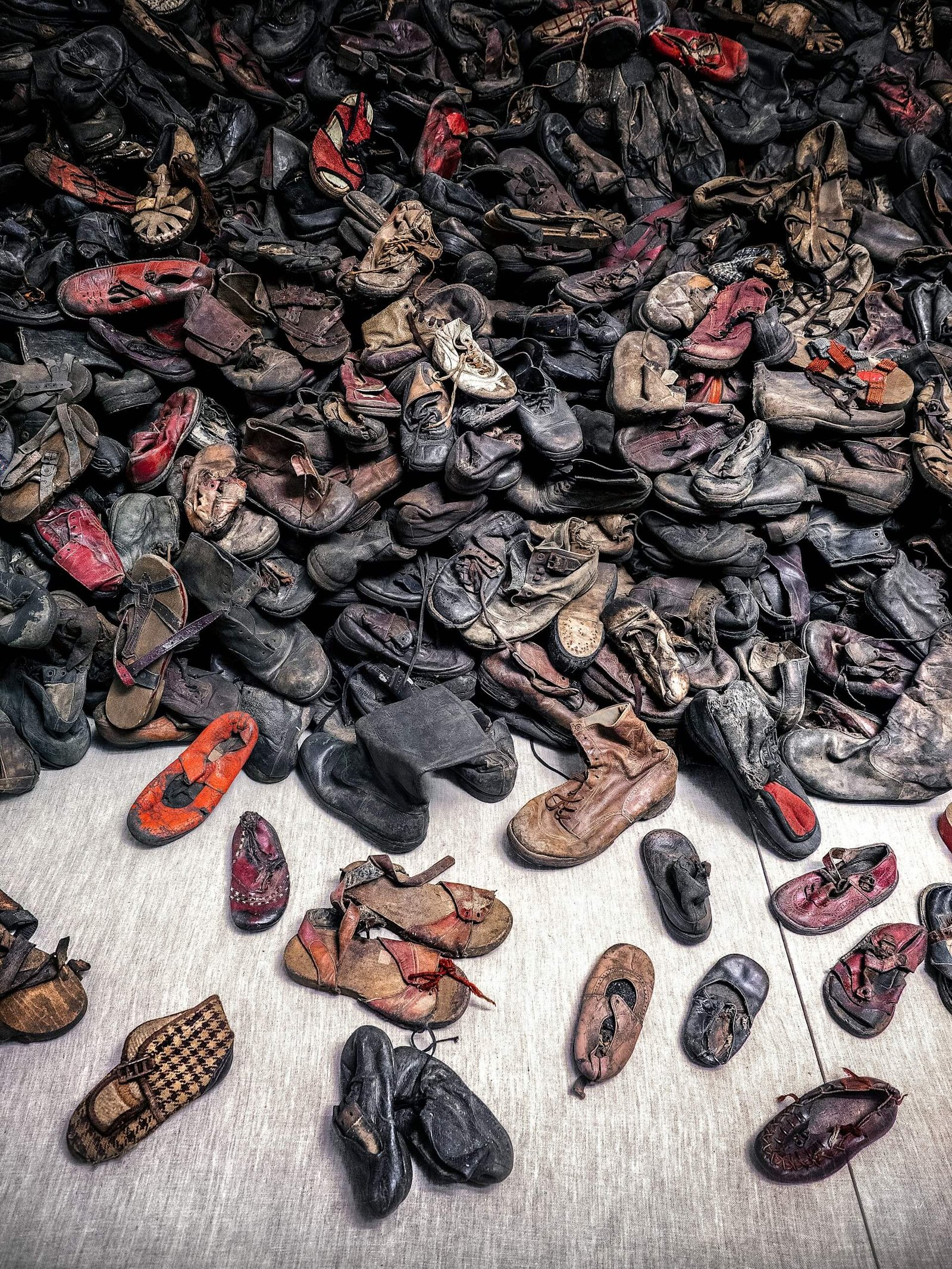 shoes in auschwitz