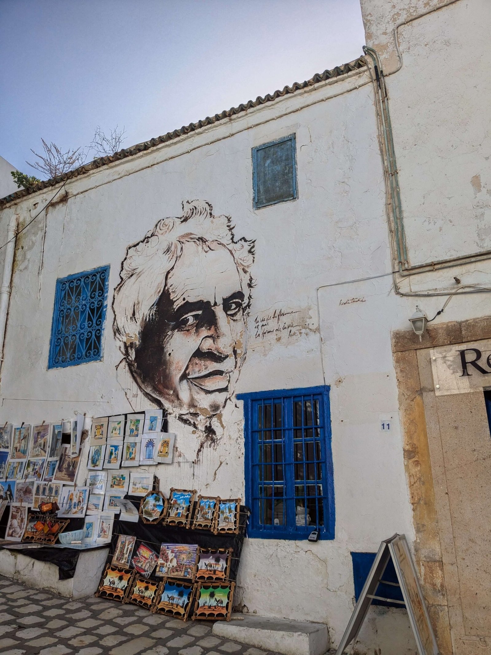 street art in sidi bou said