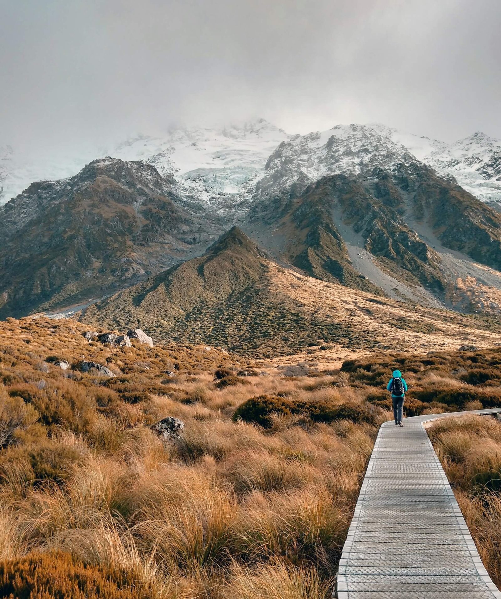 hooker valley track, mount cook national park