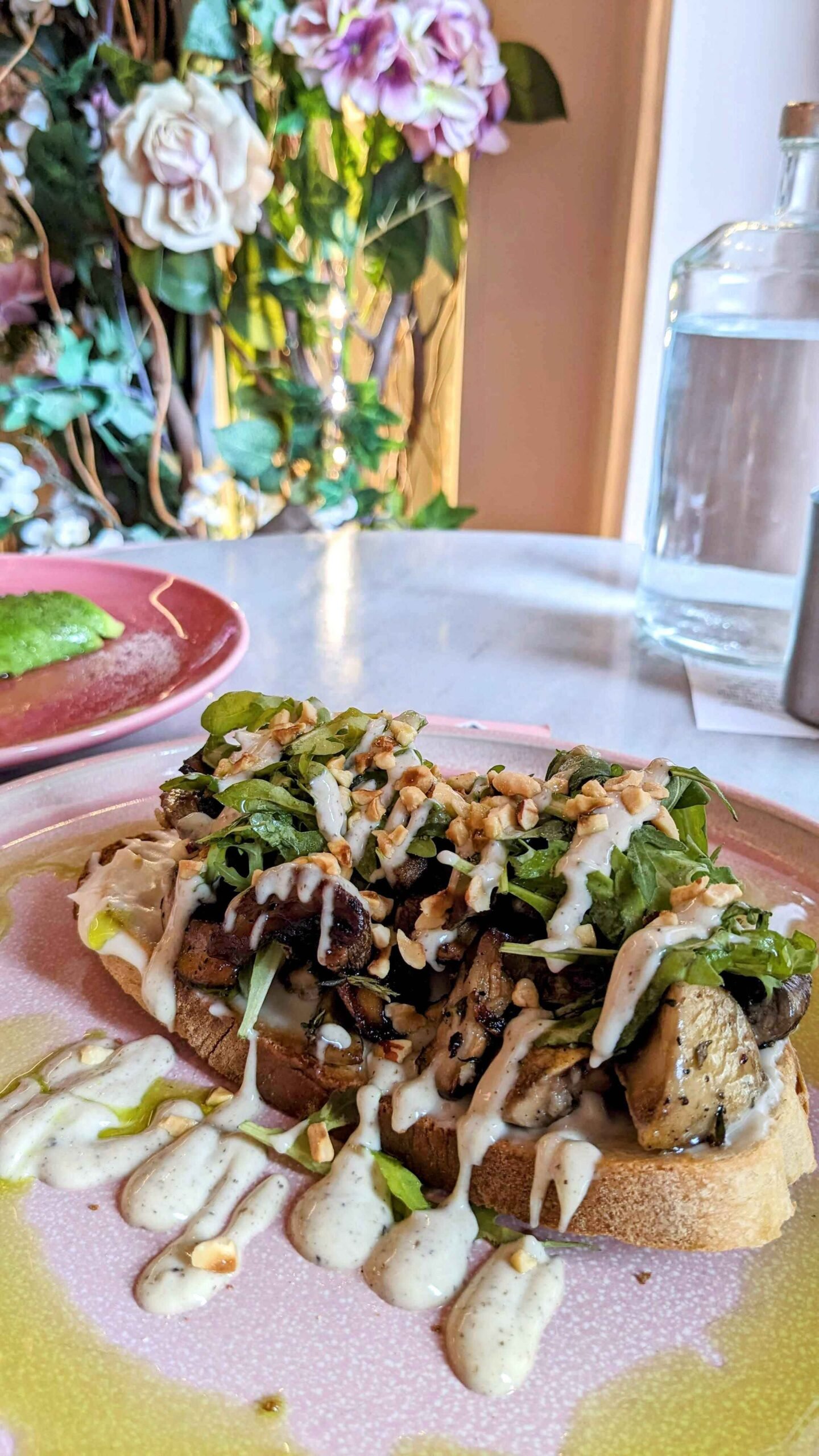 mushroom toast