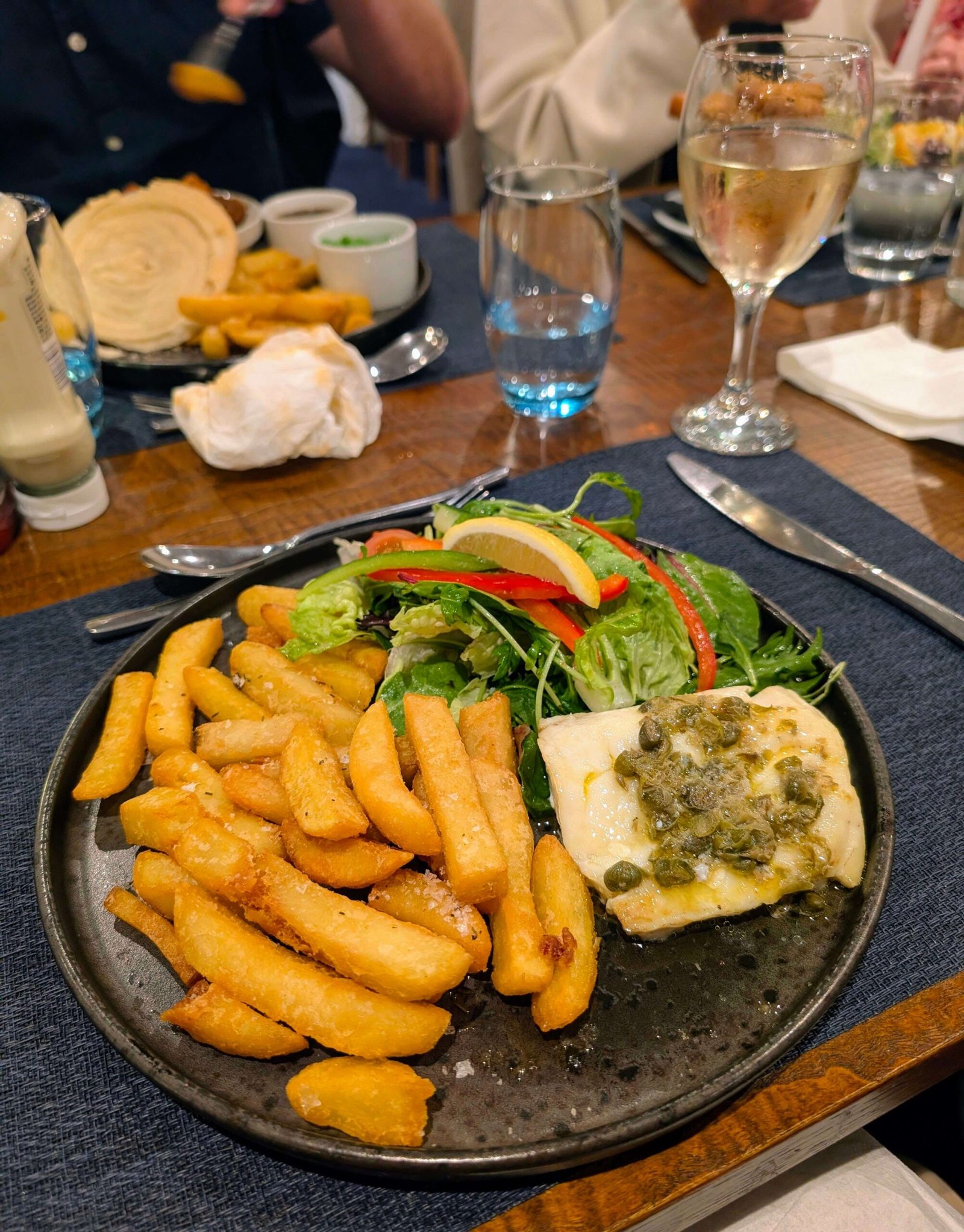 fish and chips at the ship inn herm