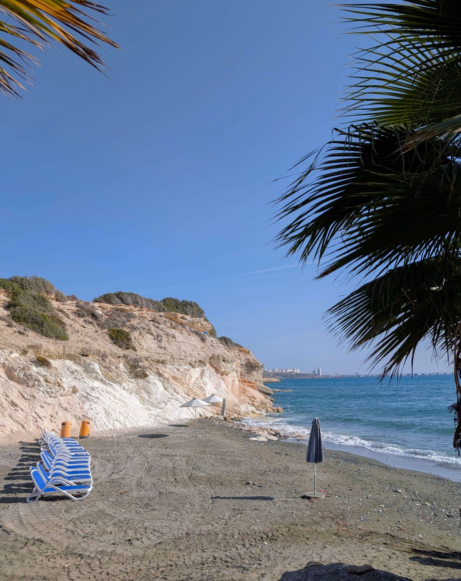 beach in limassol, cyprus