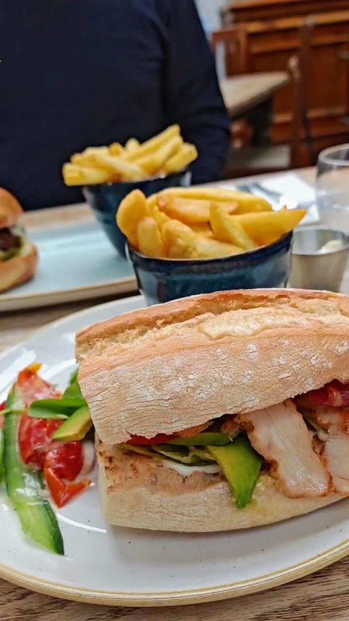 chicken and bacon ciabatta