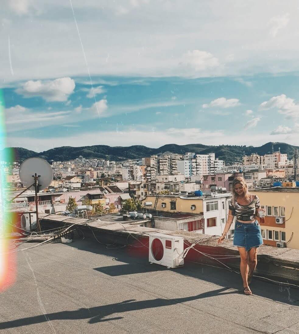 rooftop in tirana