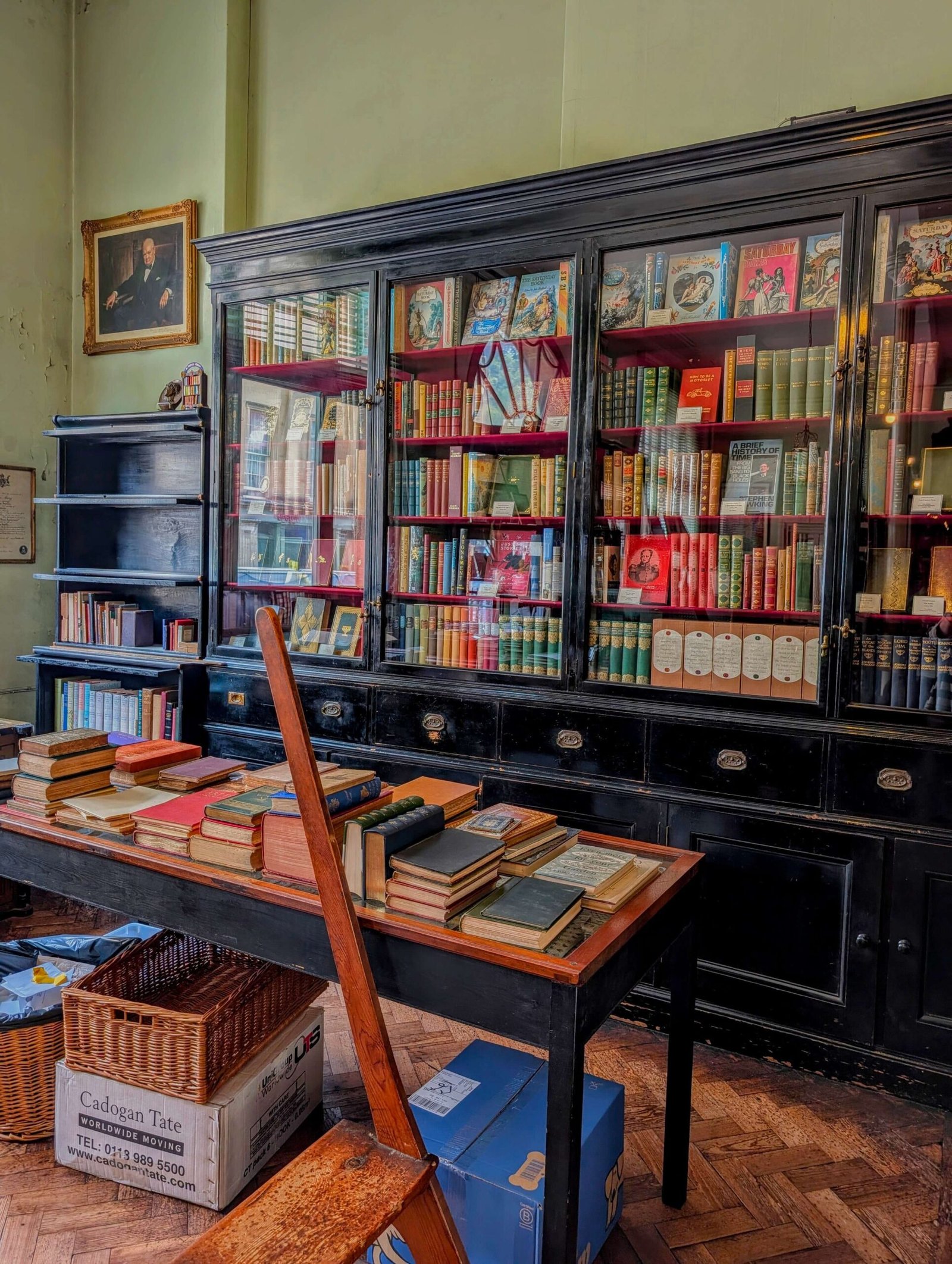 George Bayntun's Bookbindery bath