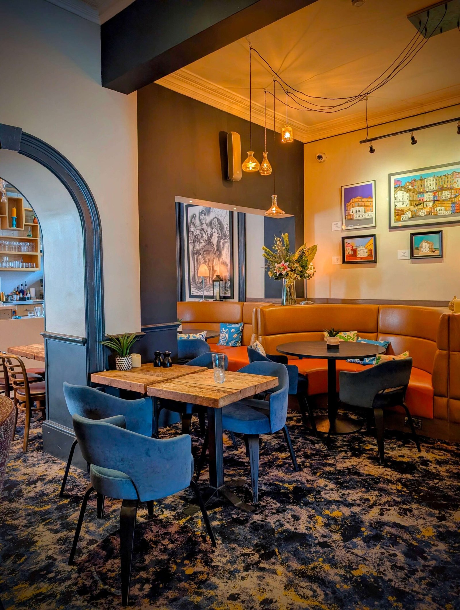 art bar at abbey hotel bath
