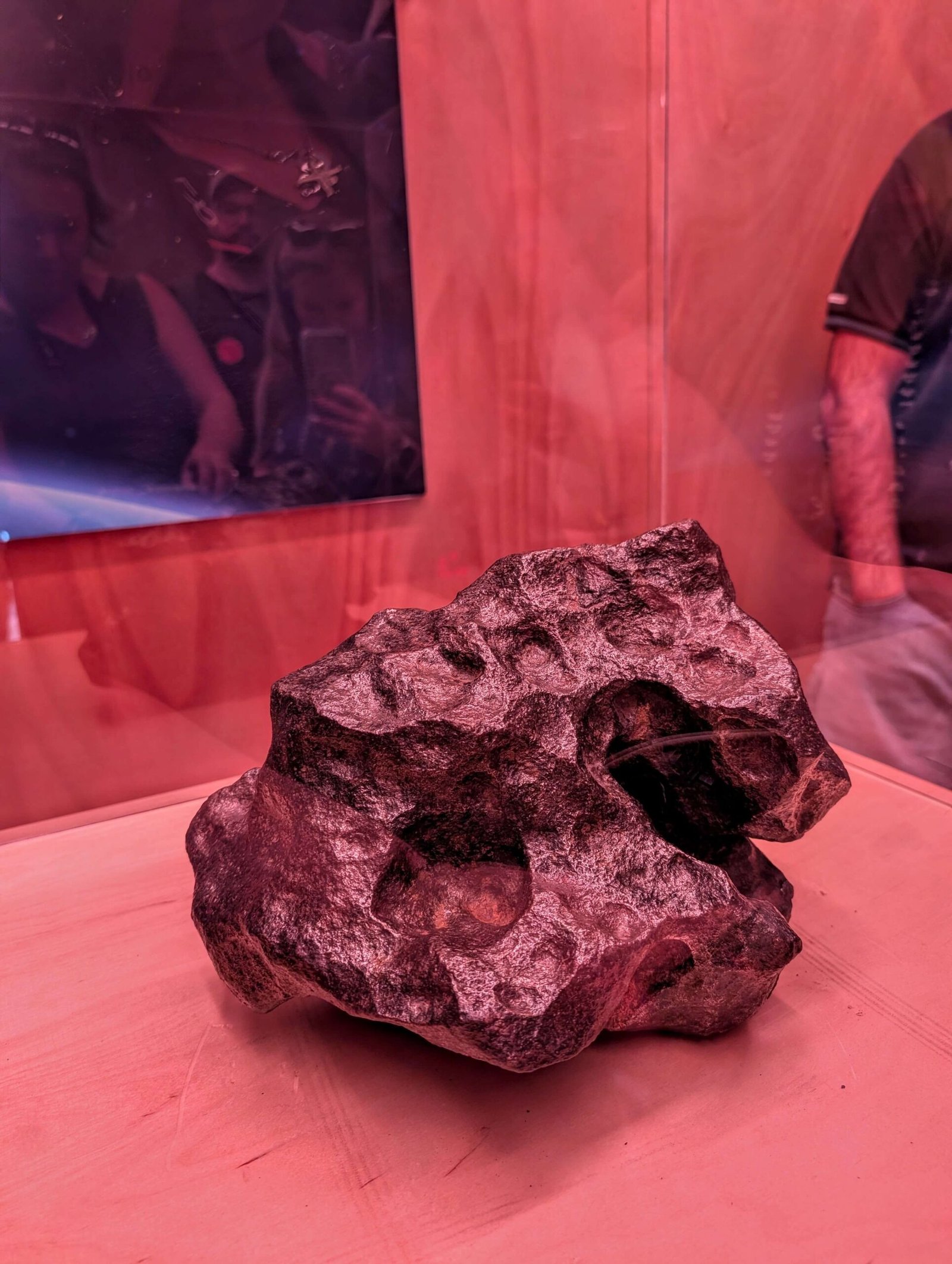 meteorite at troodos observatory